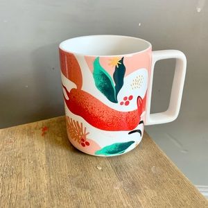 Starbucks 2019 fox pink holiday mug NEW